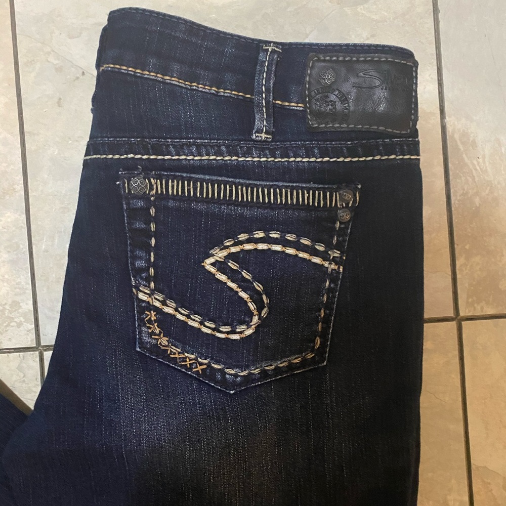 Silver Aiko Bootcut Jeans